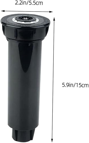 Miniatura 2 de Cabilock Aspersor de agua enterrado para jardín, sistema de rociadores de jardín, césped, jardín, rociador de agua, cabezal para rotar abdominales,