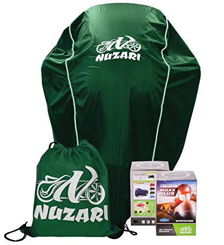 Premium Motorcycle Cover - Motorcycle Cover Waterproof Outdoor - Scooter Covers 50Cc Waterproof - Vespa Cover - Moped Cover M #TOP5