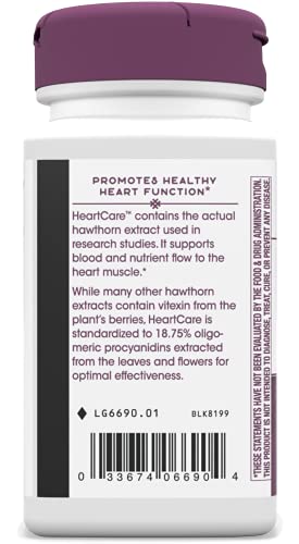 Nature's Way Heartcare Standardized Hawthorn, 160 Mg Per Serving, 120 Tablets #TOP1