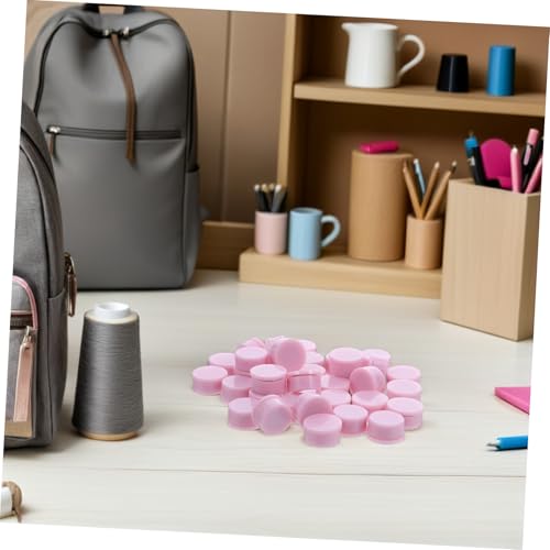 50 Rodamientos de Bolas Giratorios de Plástico e Hierro para Manualidades DIY 5