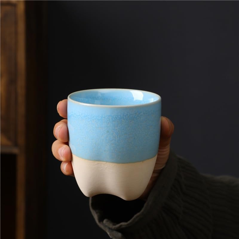 GSOUL Kungfu Tea cup Kiln-changed Small Cup Retro Water Japanese Tea Bowl Coffee Ceramic Single Small Tea Cups