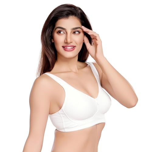 Image of juliet Women's Non Padded Solid Minimizer Bra Grey Rose