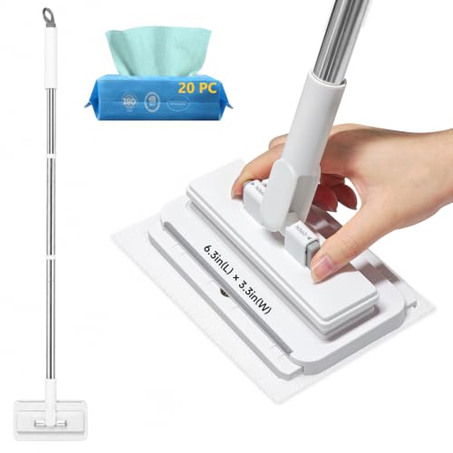 Image of Handy Little Mop with 20 Cloths for Cleaning Supplies for Housekeeping