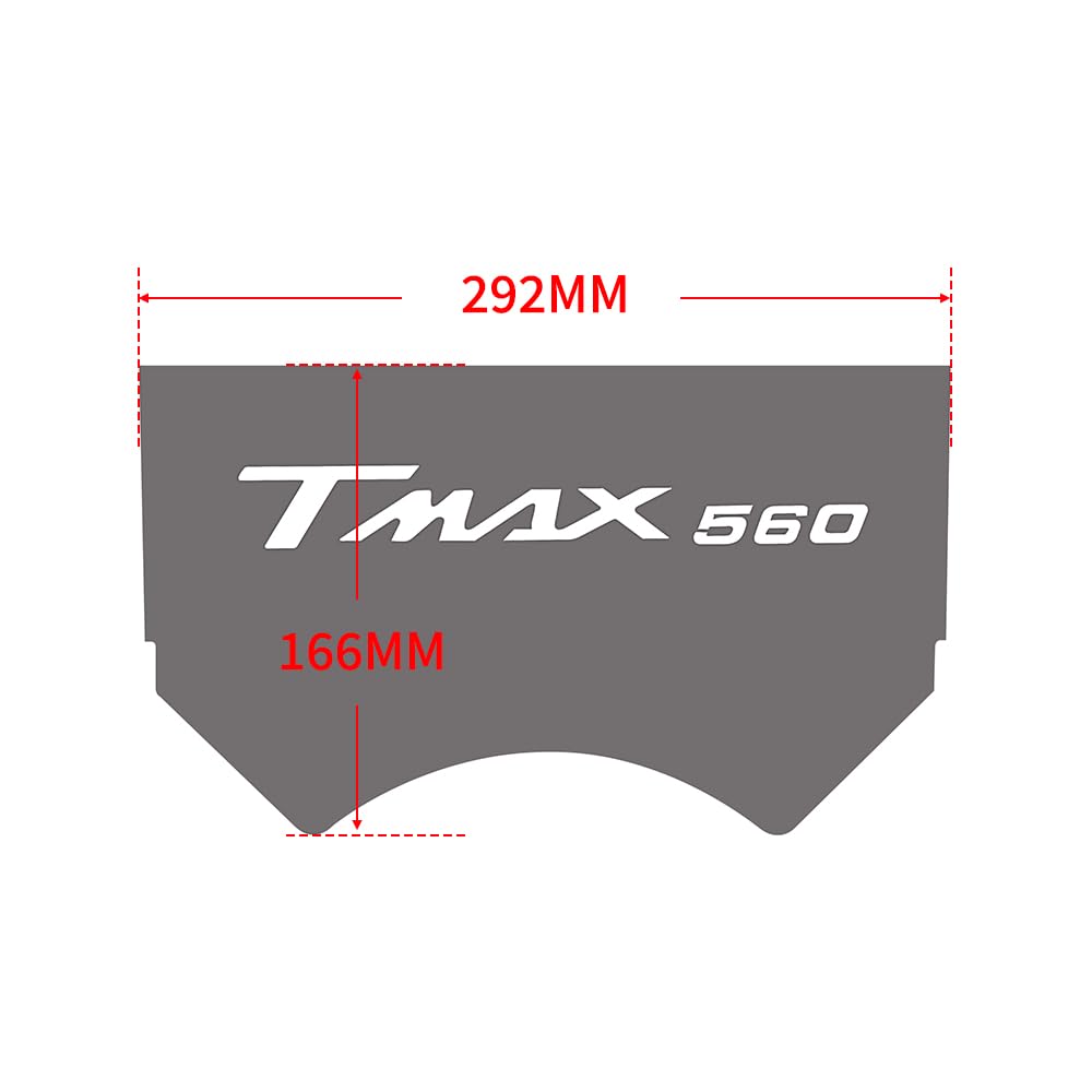 Piastra Divisoria Vano Bagagli Moto Piastra di Isolamento Vano Separatore Bagagliaio per T-MAX560 TECH MAX TMAX Tmax560 2022-2023