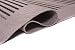 Tapiso Floorlux Alfombra de Pasillo Cocina Comedor Terraza Diseño Moderno Gris Negro...