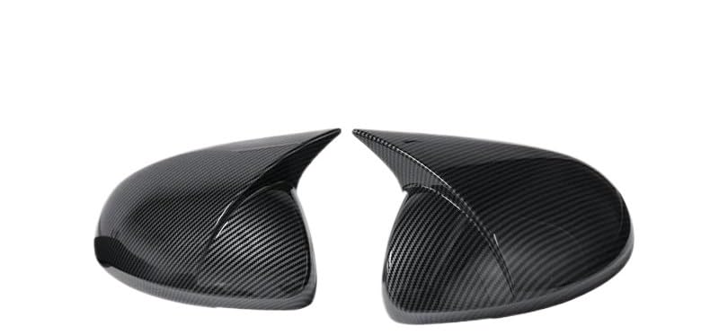 Couvercles rétroviseur adhésifs effet carbone anti-rayure pour Tiguan MK1