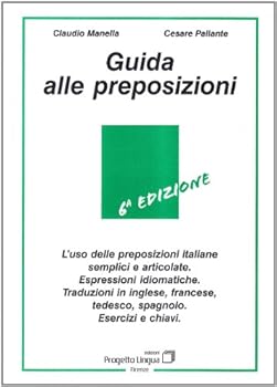 Paperback Guida alle preposizioni [Italian] Book