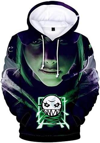 Rainbow Hoodie 3D Printed Hooded Pullover Sweatshirt Jacket