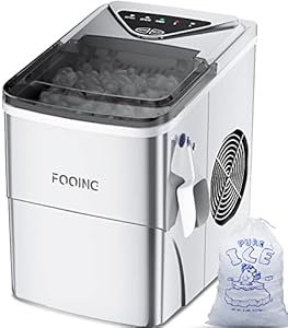 FOOING Eiswürfelmaschine Klare Eiswürfel 15KG
