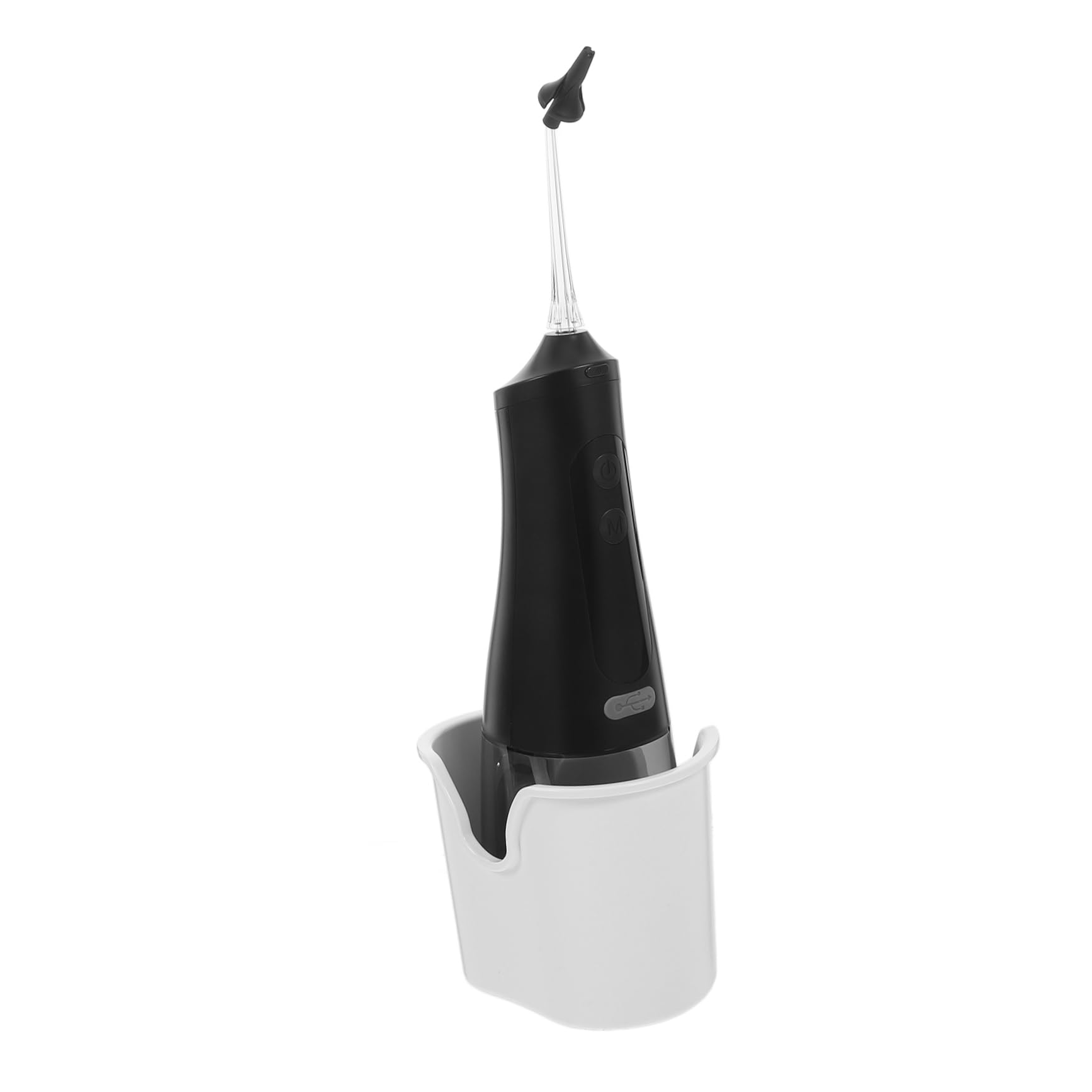 Irrigateur Auriculaire Électrique 350ml Ipx7 en Plastique Noir