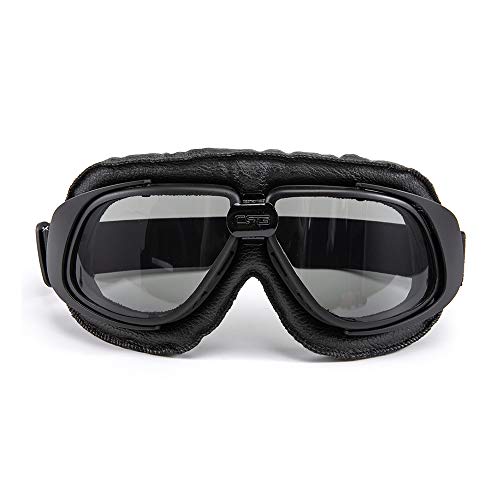 evomosa Gafas de motocicleta Protección ocular a prueba de viento para Motocross Cruiser Scooter Biker Racer Cruiser Touring Goggle Gafas de esquí (Color C) Cover
