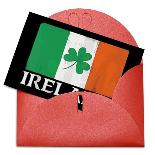 Ireland St. Patrick's Day Greeting Cards Assorted Blank Cards with Envelopes for All Occasions Birthday Thank You Wedding