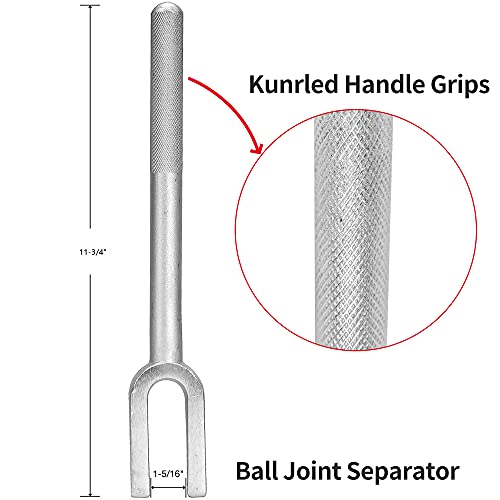 Aain® Mk12 Pickle Fork Ball Joint Separator 11-3/4 Inch With 16/15 Inch In Opening Pickle Fork Ball Joint Tool For Separating Ball Joints Tie Rods Pitman Arms #TOP1