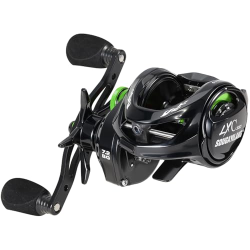 Sougayilang Cool Low Profile Baitcaster Reel 300