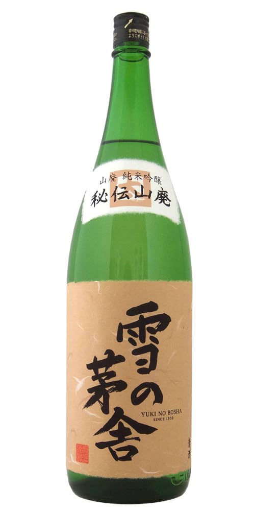 Amazon.co.jp: 斎弥酒造店 雪の茅舎 秘伝山廃 純米吟醸 720ml : 食品