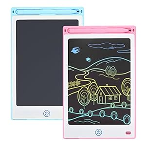 GOOHOME 2Pcs LCD Writing Tablet 8.5 Inch Kids Drawing Tablet Electronic Graphics Tablet Drawing Board Doodle Pad Digital…