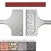 Regiis Tech SDS Plus Curved Floor Scraper 3.5 in. x 10 in. Crank Flooring Adhesives Remover, Bend Shank Thinset Removal Tool Chisel Bit for Rotary Hammer Drill