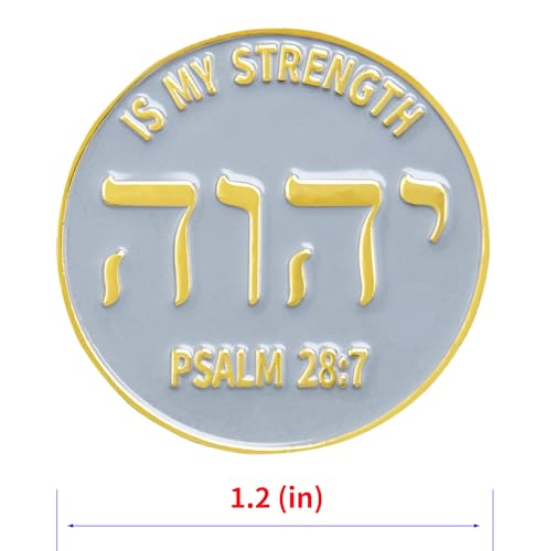 5/12/25/50 pieces round metal enamel Tetragrammaton Lapel Pin Jw.org Pin Jehovah's Witnesses Religious Pins badge bulk2