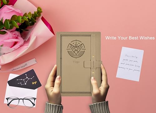 Carnet de notes Vierge Zodiac ligné format A5 pour affaires