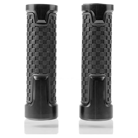 Motorcycle Grips Handle Bar 7/8" Aluminum Motorcycle Plastic CNC Accessories Moto Handlebar Grip 22MM Handle Bar For k awasa& ki GTR1400 / CONCOURS 2007-2016 (Color : Gray) Cover