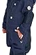 first instinct by killtec Jungen Fiow 35 Mns Onpc Softshell Overall mit Kapuze, dunkelblau, 110/116 EU