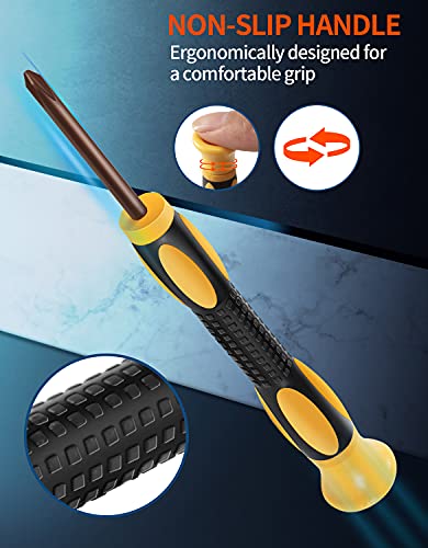 Cleaning Repair Tool Kit For Ps4 Ps5-12 In 1 Tr8 Tr9 T8 T9 Torx Security Screwdriver With Ph00 Ph0 Ph1 Set, Thumb Cap, Tear Down Accessories For Playstation 4 5 3 Ps3 Console, Controller #TOP4