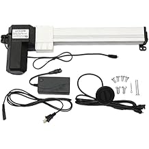 Electric Power Recliner Motor Replacement Lift Chair Motor Actuator Tool 24V Power IP44 Recliner Lift Chairs Actuator Motor Replacement Kit, 6000N Maximum Push, 5mm/S Maximum Speed