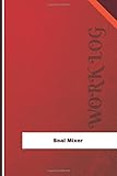  Seal Mixer Work Log: Work Journal, Work Diary, Log - 126 pages, 6 x 9 inches (Orange Logs/Work Log)