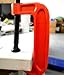 4 Inch C-Clamp Set, Heavy Duty Steel C Clamp Industrial Strength C Clamps for Woodworking, Welding, and Building (2Pcs,Orange)