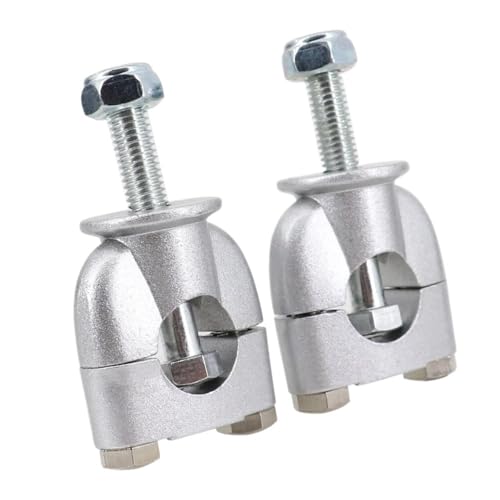 Rehausseurs de guidon moto 22mm colliers de serrage de poignée universels 2 pièces