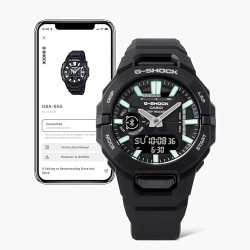 G-Shock Casio G-Squad GBA-950-1AER Herrenarmbanduhr – Ansicht 4
