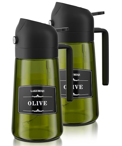 Image of Oliver Oil Sprayer & Dispenser for Cooking Bottle 16oz Dark Glass Fine Mist