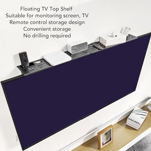 Étagère Flottante Réglable RiToEasysports Libérez l'Espace pour Console et Décodeur