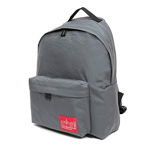Manhattan Portage Big Apple Backpack (MD) With Water Resistant Coating 1000D Cordura® For Everyday Carry In Classic Design (Grey)