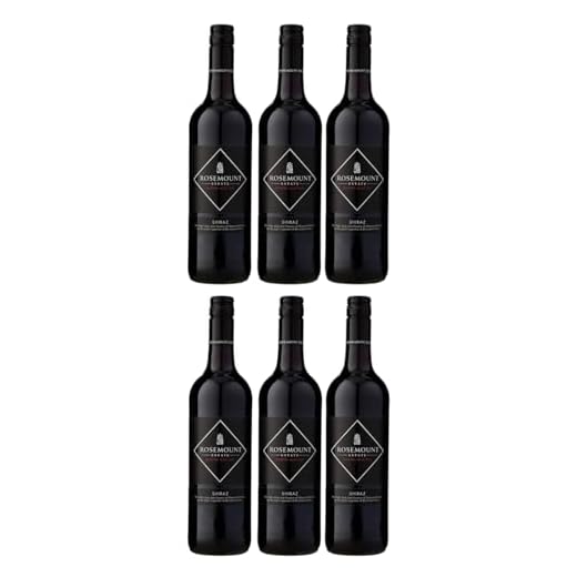 Rosemount Estate Shiraz Diamond Selection South Eastern Australia Rotwein Wein Trocken Australien inkl. FeinWert E-Book (6 x 0,75 l)