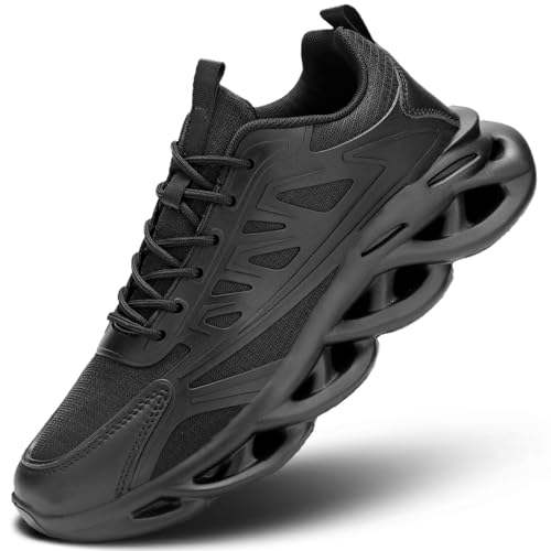 Image of Men's Road-Running-Shoes Walking Fashion Athletic Sneakers Working Gym Comfort Lightweight Mesh Soft Sole Shoes