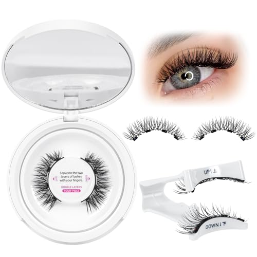 Magnetische Wimpern Magnet Lashes Natürlicher Wiederverwendbare...