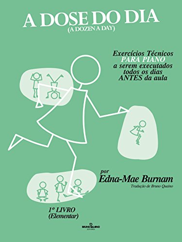 A dose do dia - Exercícios técnicos PARA PIANO a serem executados todos os dias ANTES da aula - 1º livro (Elementar)