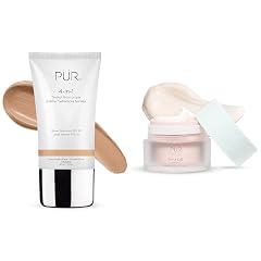P R MINERALS 4-in-1 Tinted Moisturizer Firming Facial Cream Bundle Light
