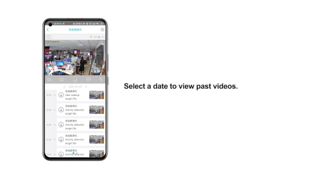Watch Steps to view the videos stored in SD card or cloud. on Amazon Live