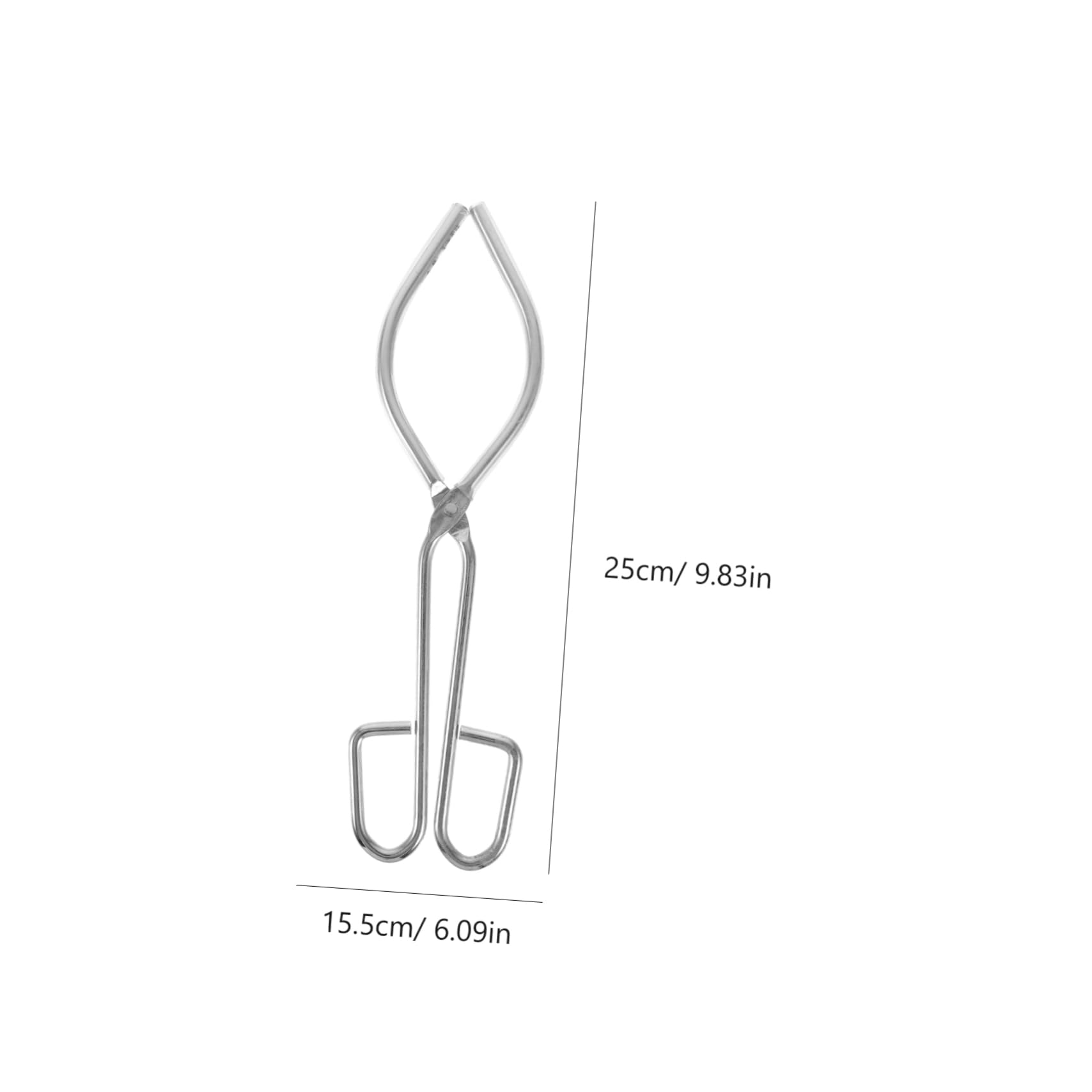 NAMOARLY 2pcs Accessory Black Beakers Beaker Tongs Beaker Clamp Clamps Lab Clamp Accessories Beaker Clips Black Retaining Clips Securing Clip Equipment Science Tongs Gadget Beakers Lab Clip