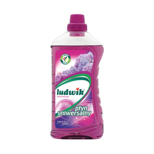 Ludwik Super Shine - Efecto líquido universal con aroma morado, 750 ml, 6 unidades