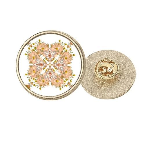 Broche fleur ronde pour sublimer vos tenues de bureau et sorties