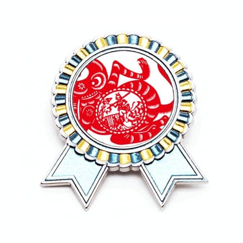 Broche singe en métal M, le cadeau du zodiaque chinois idéal