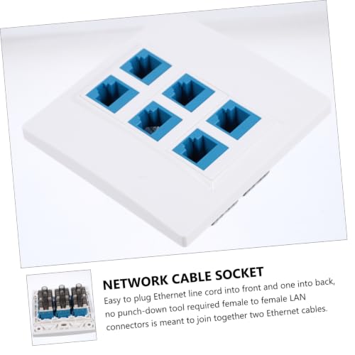 Módulo de Red Gigabit Cat 6 de 6 puertos para optimizar tu cableado doméstico 7