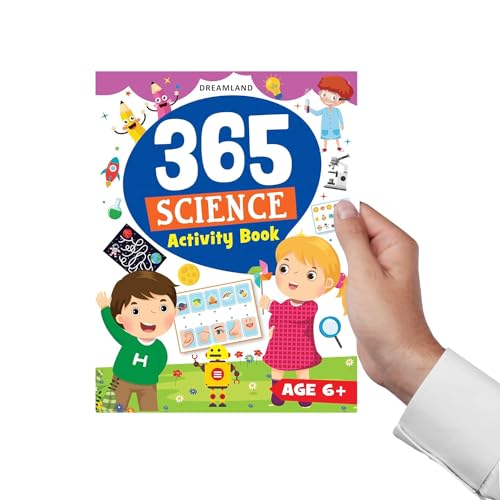 365 Science Activity Book for Kids 6+ | Fun Experiments, Challenges, Puzzles & Observations | Learn Nature, Weather, Human Body, Plants & Animals | Hands-On Fun Learning Workbook for Science.