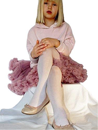 Country Kids Big Girls' Confirmation Pantyhose, White3
