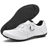 TvzsiY Fahrradschuhe Herren Atmungsaktive No-Lock Mountainbike-Schuhe mit Gummisohle rutschfeste...