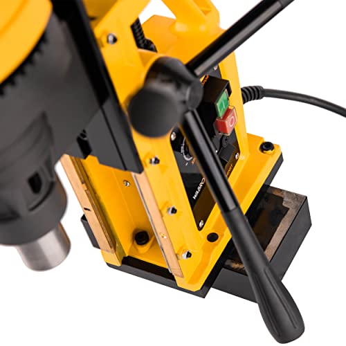 Foto von WABROTECH WT98HD Professionelle Magnetbohrmaschine 2180W - Universal Magnetische Bohrmaschine - Einstellbar Kernbohrmaschine - Magnetbohreinheit für Stahl - Kernbohrgerät 19 kg - Drill Machine