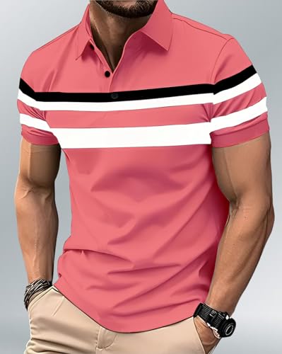 Image of AUSK Men Polo Tshirt with Half Sleeve Regular Fit